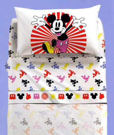 Completo letto piazza e mezza "MICKEY FANTASY" di Caleffi