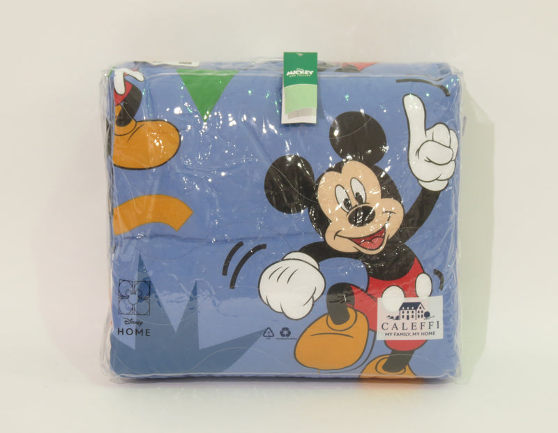 Copriletto trapuntato singolo "MICKEY COLORS" di Caleffi