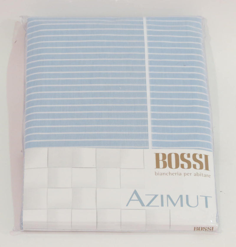 Parure letto singolo "Azimut var.azzurro" di Bossi