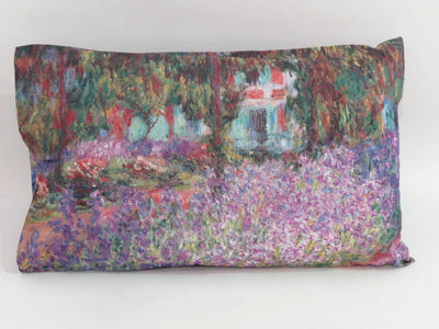 Completo copripiumino matrimoniale "Il giardino dell'artista a Giverny" di Bassetti